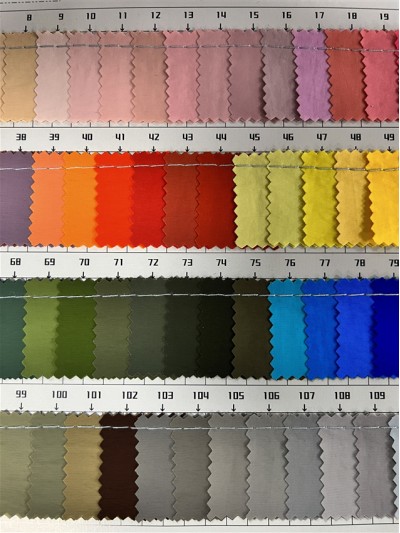 GZ-TY  rpet環保  再生尼龍228T塔絲隆複合布  防潑水   成分：100%Nylon  幅寬：147CM  工藝：100%Recycled 細節-1